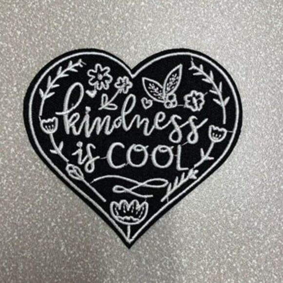 Kindness is Cool Iron on Patch - Picture 1 of 1